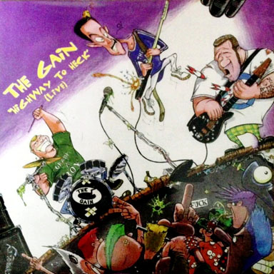 THE GAIN "Highway To Heck" 10" (Deadbeat)